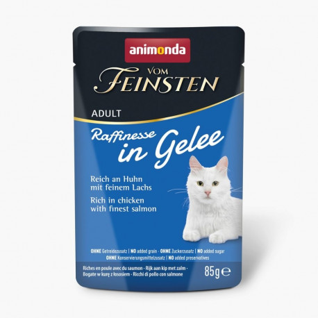 Cat Food - ANIMONDA Vom Feinsten Adult Raffinesse Chicken & Salmon 85g