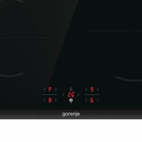 Induction Cooktop - Gorenje GI6401BC 4 Zones, Touch Control, Glass-Ceramic Black