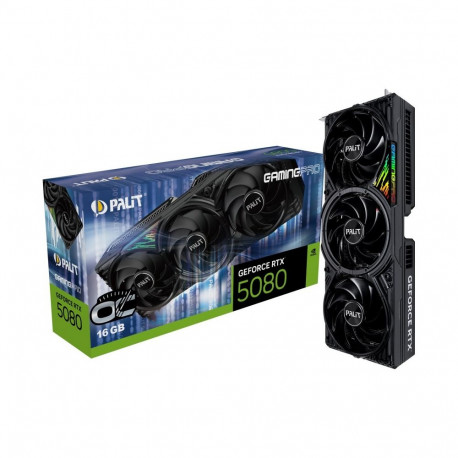 Graphics Card - Palit GeForce RTX 5080 GamingPro OC 16GB GDDR7 2700MHz