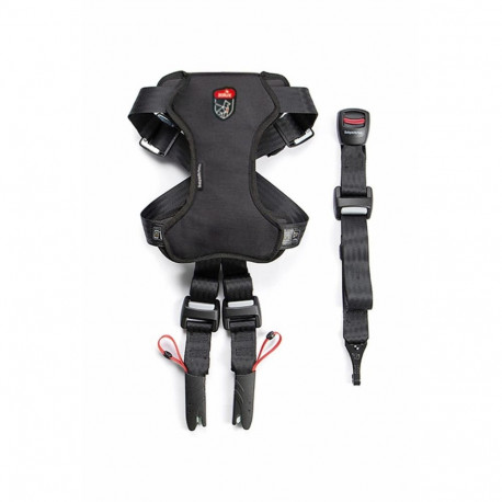 Pet Harness - ZOLUX Travel Safe M Adjustable 10-25kg Neck 40-66cm Black