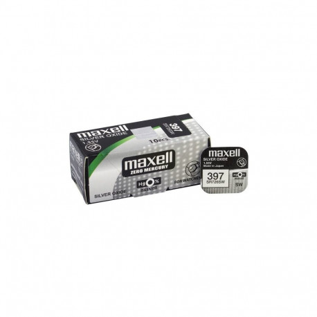 Maxell 397 (SR726SW) batteries 10 pc.