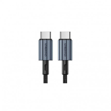 Cable CHOETECH Type-C - Type-C, PD60W 1.2m (Black)