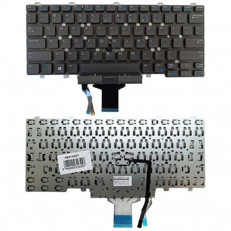 Keyboard DELL Latitude E3340 E5450 E7450, with trackpoint, US