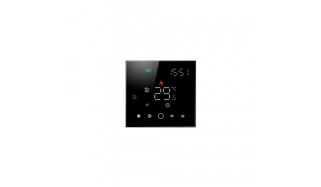 TUYA Programmable Thermostat WiFi, black