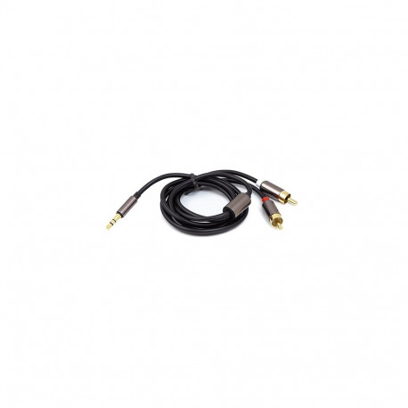 Audio Cable 3.5mm - 2x RCA, 1 m