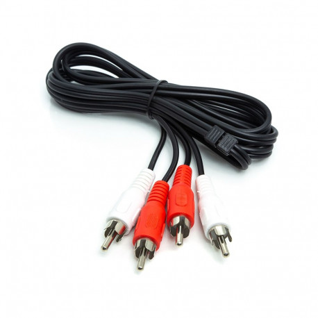 Audio Cable 2x RCA - 2x RCA, 1m