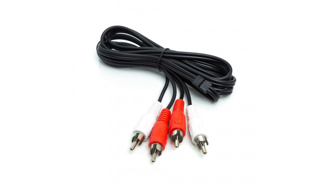 Audio Cable 2x RCA - 2x RCA, 1m