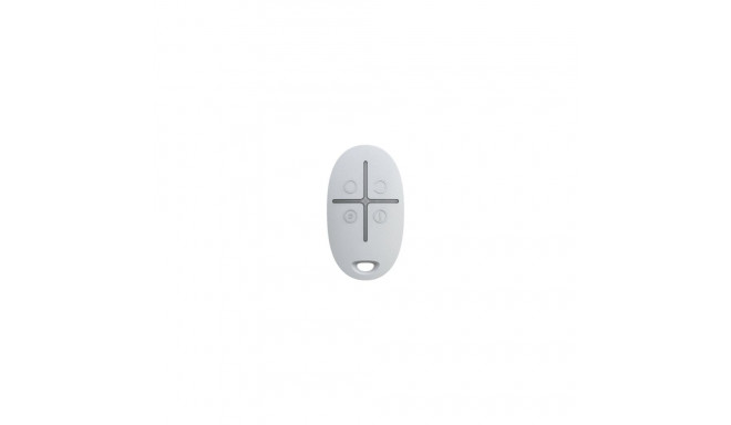 Ajax SpaceControl Key fob with a panic button (white)