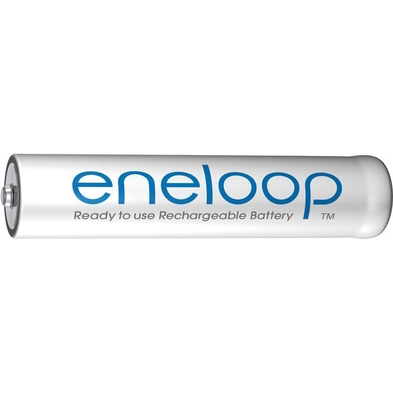 Eneloop 4 Micro AAA 750mAh Batteries Blue