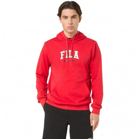 Bluza męska Fila Rifredi czerwona FAM1218 30002 2XL