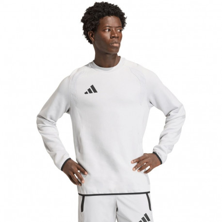 Bluza męska adidas Tiro 26 Travel Crew jasnoszara KD3323 2XL