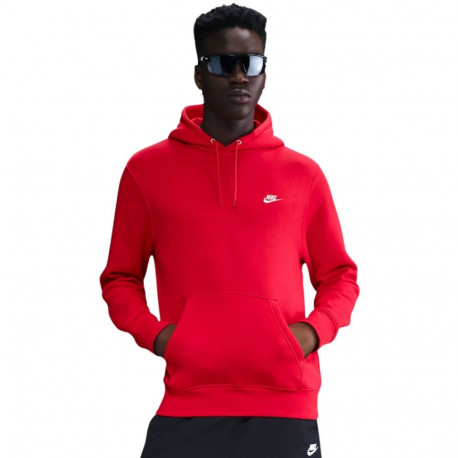 Bluza męska Nike Club BB czerwona FN3859 657 L