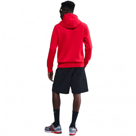 Bluza męska Nike Club BB czerwona FN3859 657 S
