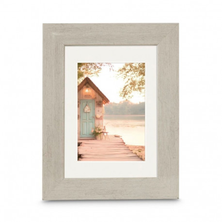 Hama Cottage Plastic Frame 20x30 Taupe incl.Passepartout   193341