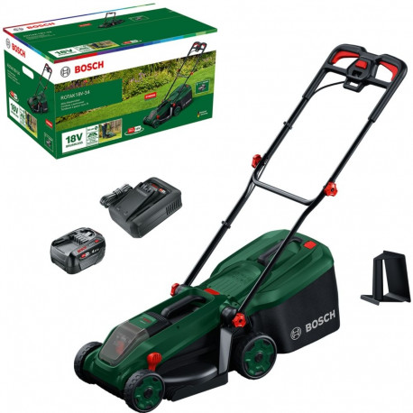 Bosch  Rotak 18V-34 Set cordless lawn mower