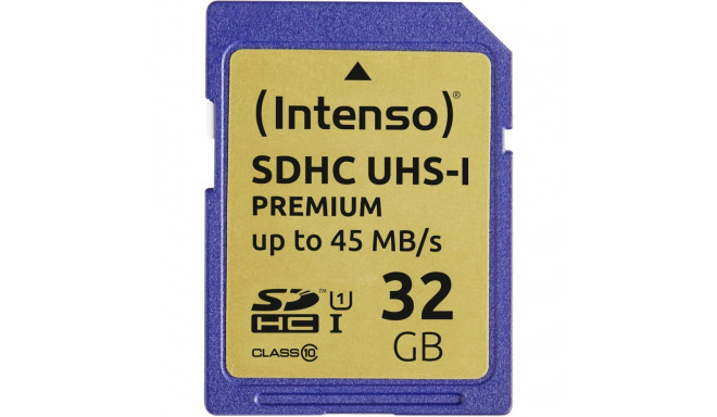 Intenso SDHC Card           32GB Class 10 UHS-I Premium