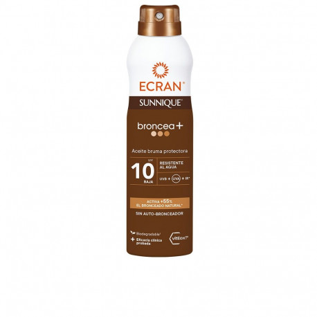 Ecran päevitusõli sprei Sunnique Broncea+ SPF10 250ml