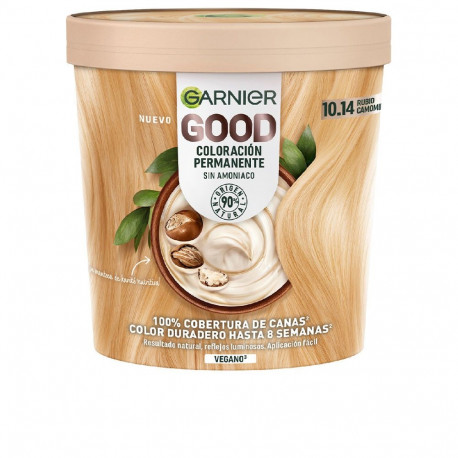 GARNIER GOOD coloración permanente sin amoniaco #10.14 rubio camomila 217 ml
