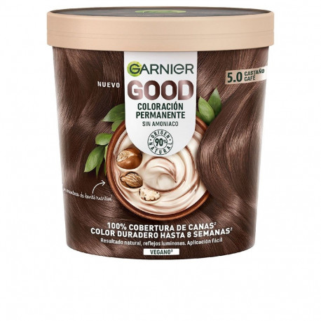Garnier püsivärv Good #5.0 ammoniaagivaba 217ml, kohvipruun