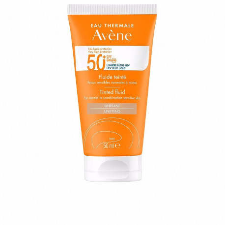 AVÈNE SOLAIRE HAUTE PROTECTION fluido color SPF50+ 50 ml