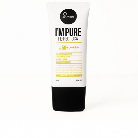 Suntique päikesekaitsekreem I'M PURE perfect cica SPF50+ 50ml