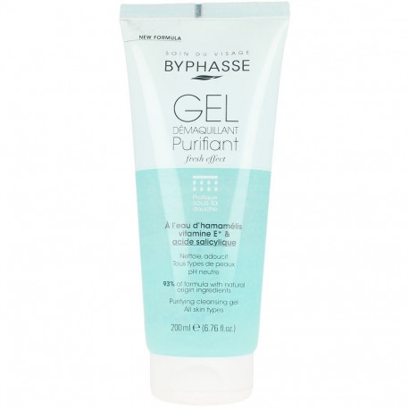 BYPHASSE GEL DESMAQUILLANTE purificante 200 ml