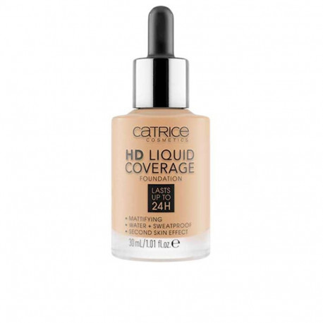Catrice HD vedelkattega jumestuskreem #032 30ml püsib kuni 24h, nude beež