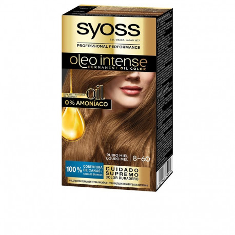 Syoss juuksevärv Oleo Intense 8-60 ammoniaagivaba 5 tk, meeblond