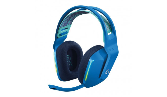 LOGITECH G733 LIGHTSPEED Wireless RGB Gaming Headset - BLUE
