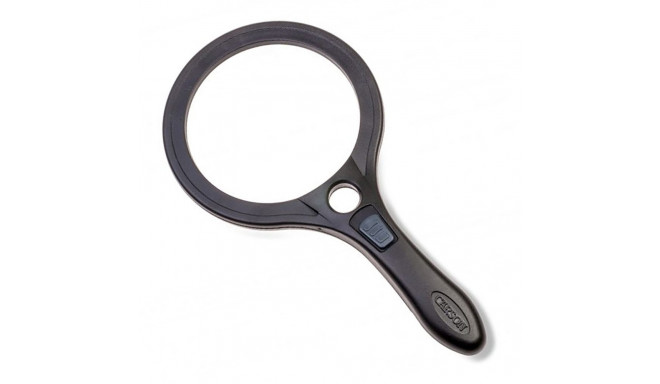 Carson Handheld Magnifier Aspherical 2x110mm AS-95 with LED