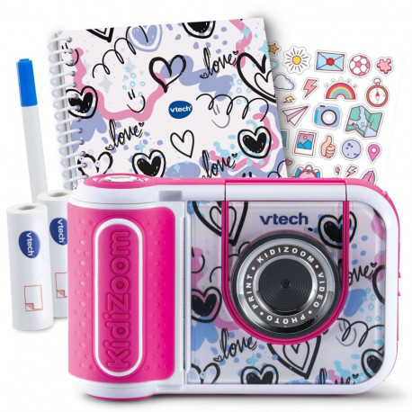 VTech Kidizoom Print Cam roosa piiratud koguses komplekt