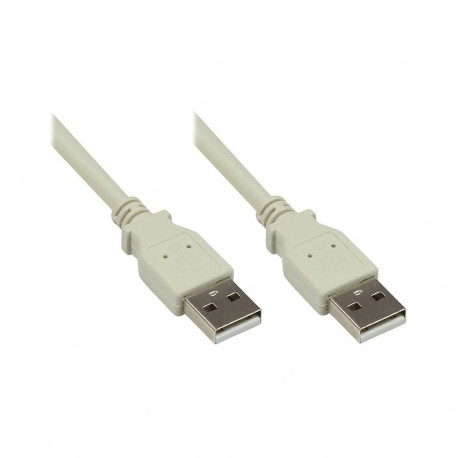 "Good Connections USB2.0 Kabel A-A grau 1,8m"