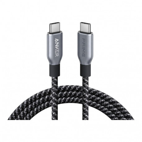Anker USB-C - USB-C kaabel 180cm 240W taaskasutatud punutud PCR Soft-touch pehme ja vastupidav USB-I