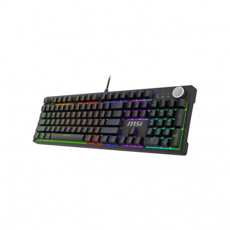 "MSI FORGE GK-320 RED Gaming Keyboard, verkabelt"