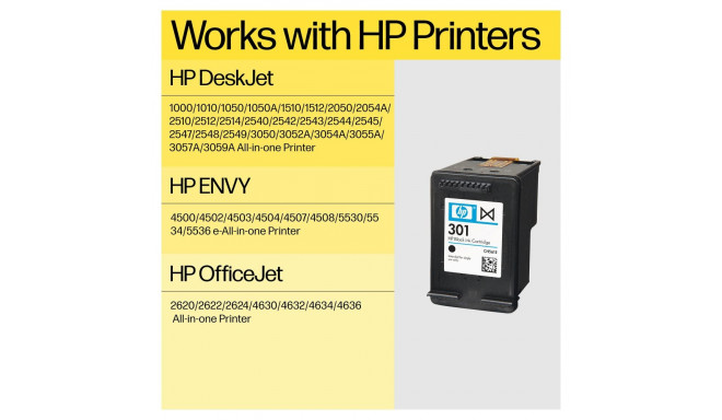 HP 301 must originaaltint