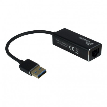 Inter-Tech USB3.0 > RJ45 Gigabit Lan 1000 MBit/s must adapter