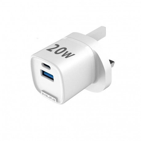 Evelatus QuickVolt Adapter20W UK/HK White