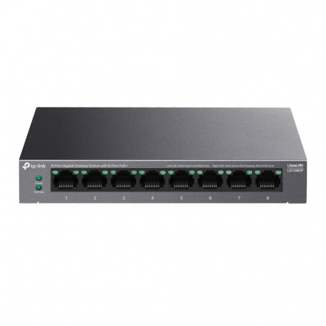TP-Link NET SWITCH 8PORT 8POE+/LS108GP