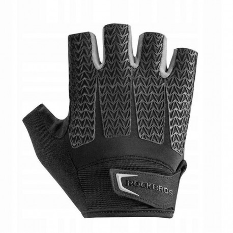 Rockbros Rockbros S169BGR XL cycling gloves with gel inserts - gray