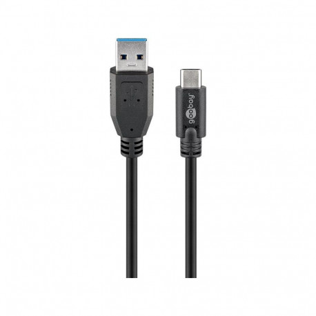Goobay Sync & Charge Super Speed USB-C to USB A 3.0 charging cable 67999 Round cable, USB-C male, US