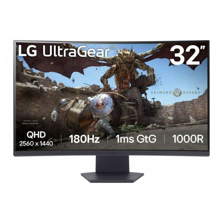 LG 32GS60QC-B | 32 " | VA | QHD | 16:9 | 180 Hz | 1 ms | 2560 x 1440 pixels | 300 cd/m | HDMI ports 
