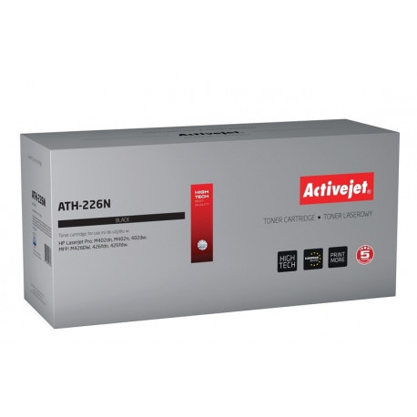 Activejet ATH-226N tooner (asendus HP 226A CF226A; Supreme; 3100 lehte; must)