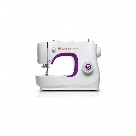 Mechanische Nähmaschine M3505 (weiß/violett)