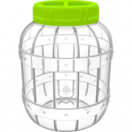 Browin 602013, 3L, 100mm, BPA-free, 6 hooks, 95% alc., 70°C, shatterproof jar