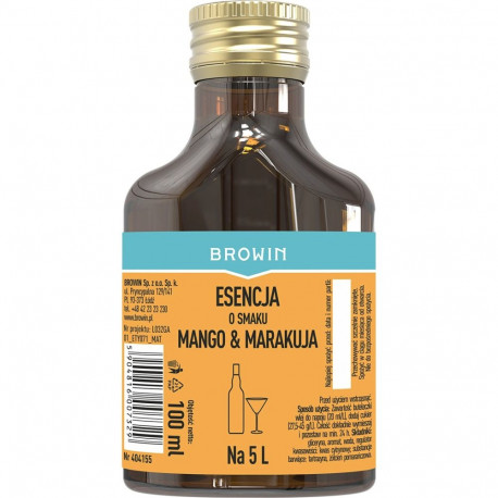 Browin Maitse essents, Mango ja kirsi, 404155, 100ml, 5L joogi valmistamiseks