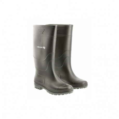 Hogert HT5K631-43 wellingtons, size 43, 100% PVC, SRA, OB, EN ISO 20347, black