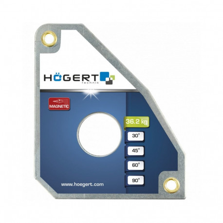 Hogert HT3B660 magnetiline keevitusnurk, 36.2kg, 30/45/60/90°, 28mm, teras