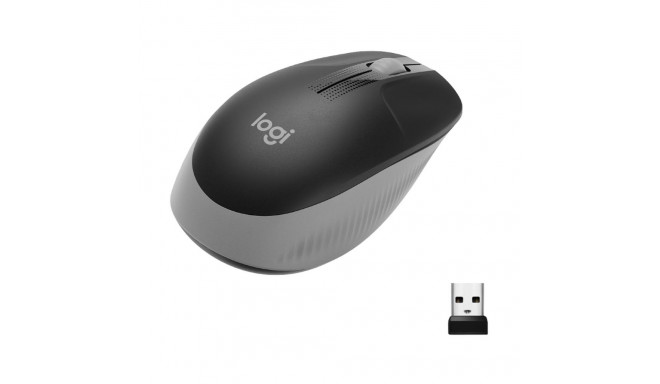 MOUSE USB OPTICAL WRL M190/GREY 910-005906 LOGITECH