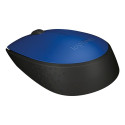 MOUSE USB OPTICAL WRL M171/BLUE 910-004640 LOGITECH
