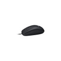 Logitech M100 Wired Mouse USB-A 1000 DPI, Black